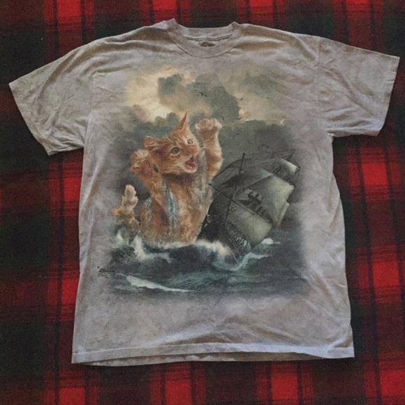 The Mountain Other - The mountain krakitten vs ship grey large
